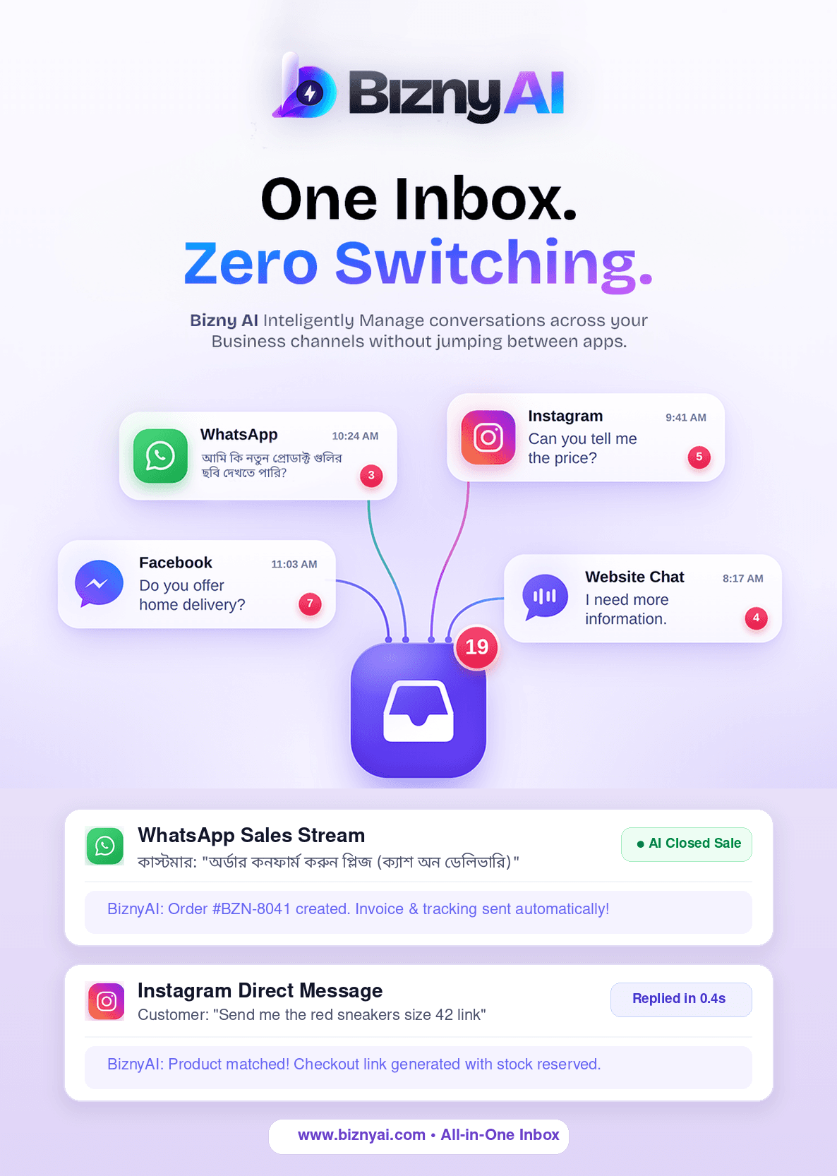 All in One Inbox preview